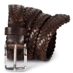 Wave Leather Belt