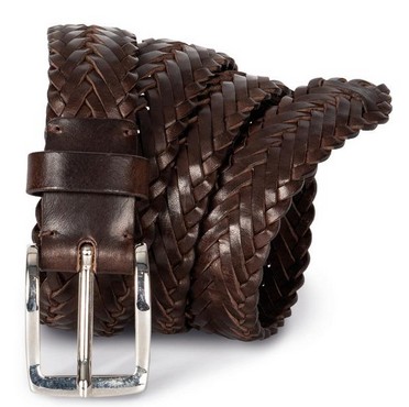 Wave Leather Belt