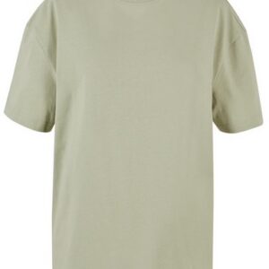 Oversized Longline T-Shirt Sage Green
